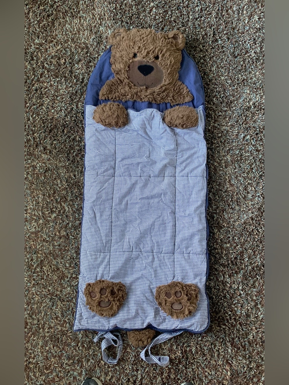 Pottery Barn Kids Bear 🐻 55x26 Sleeping Bag